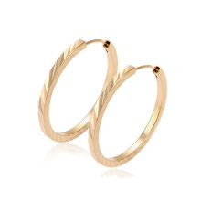 29361-Xuping venta caliente moda 18K chapado en oro pendiente del aro para las mujeres